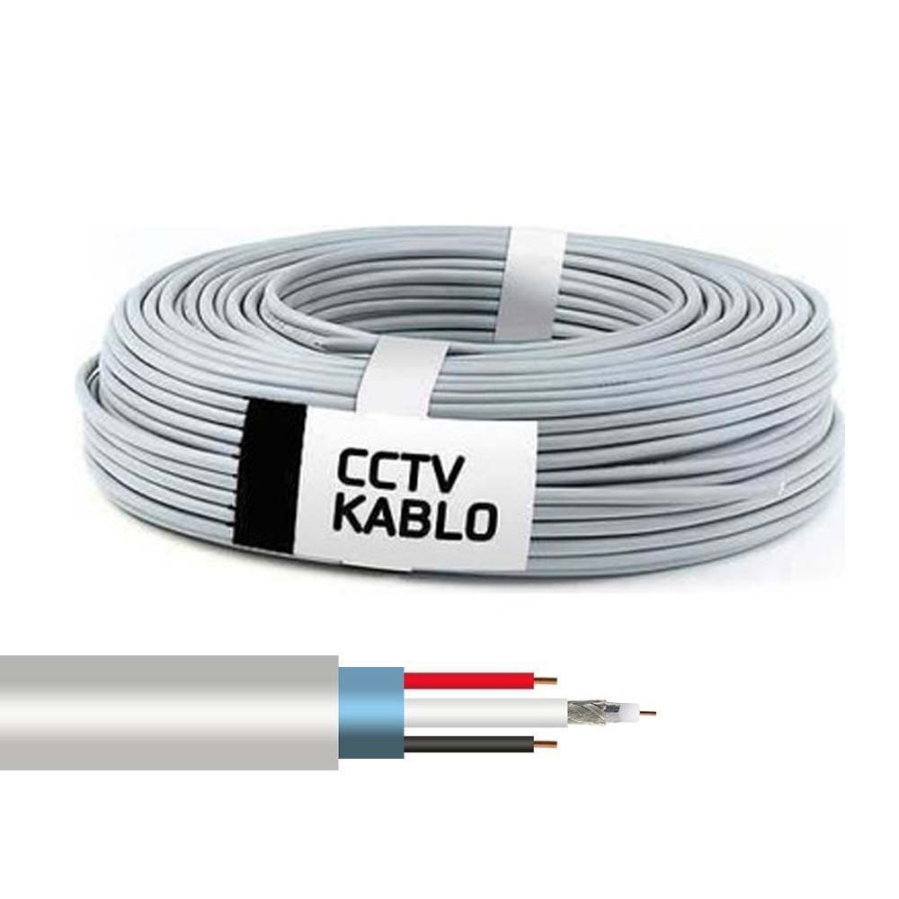 2+1 0,22 BAKIR 100 MT KAMERA KABLOSU