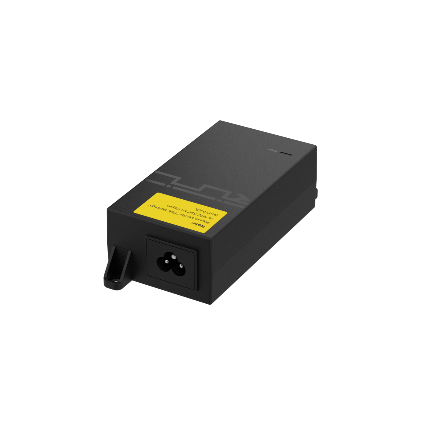 1 portlu PoE Enjektör(1000Base-T, 52 V, 31,2 W)