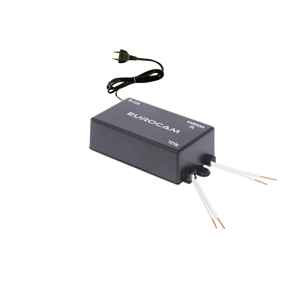 PDKS ZİL ROLESİ ( İNPUT : 220 AC - 12V DC OUTPU - TETİK : NO )