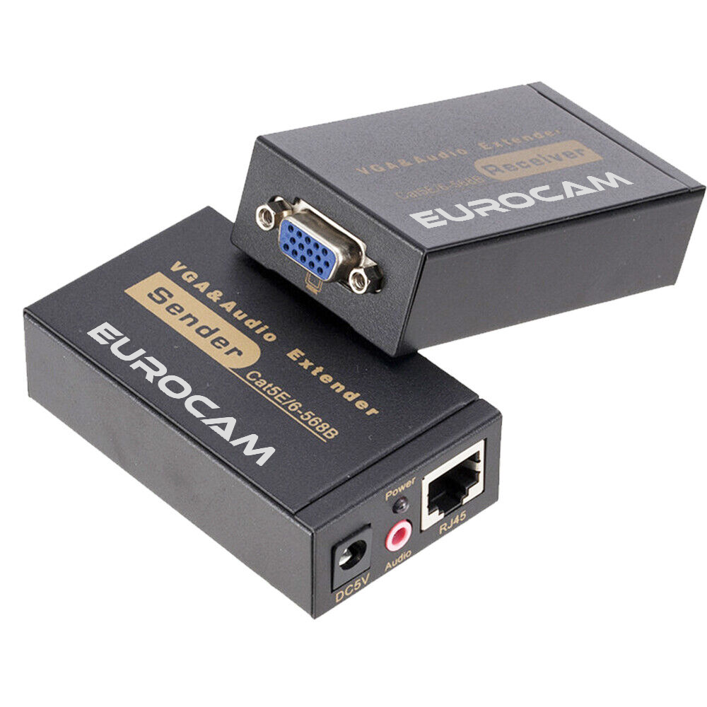 100 METRE VGA CAT6 GÖRÜNTÜ AKTARICI EXTENDER