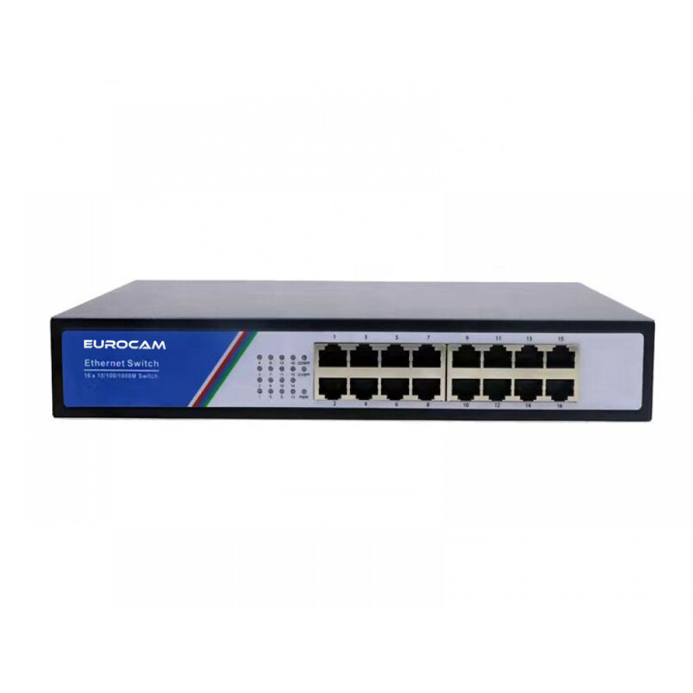 16 PORT 10/100/1000 GİGABİT ETHERNET DATA SWİTCH