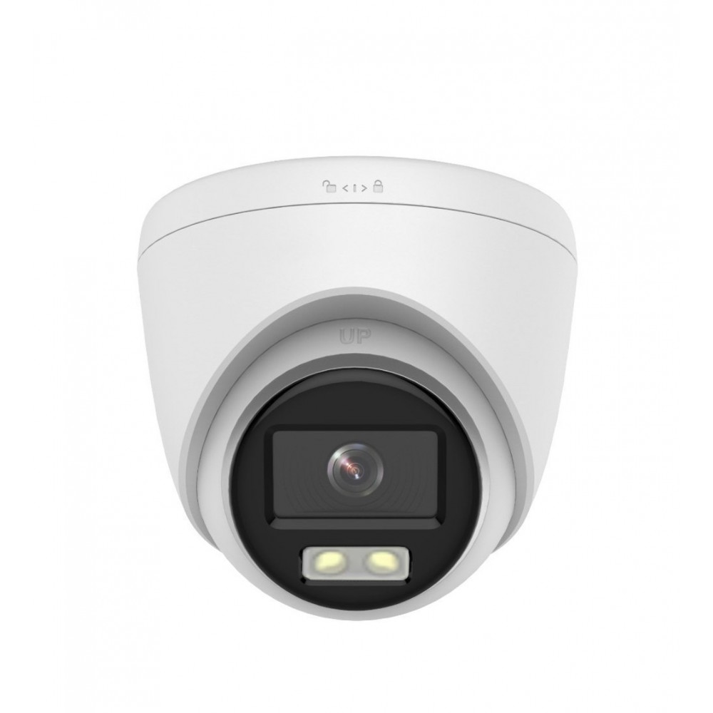 4 MEGAPİKSEL IP DUAL LED İÇ ORTAM HOPARLÖR + MİKROFON METAL DOME KAMERA