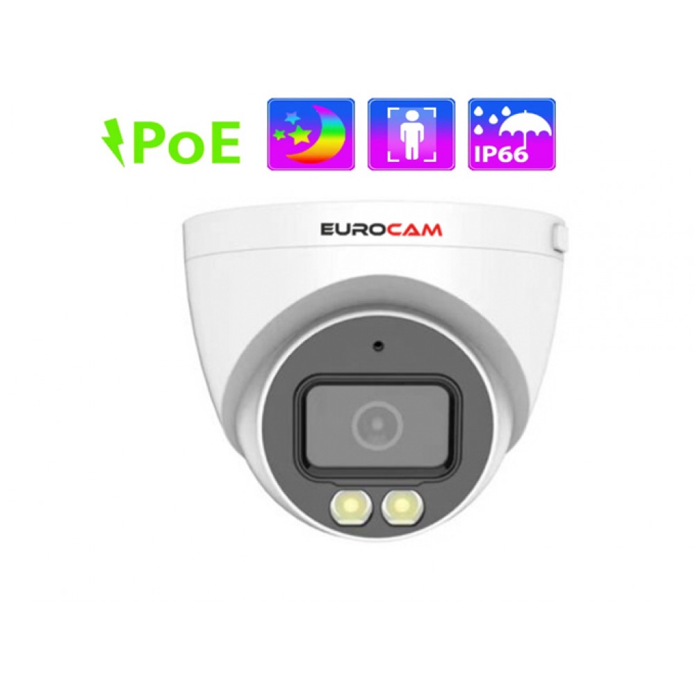 5 MEGAPİKSEL IP FULL COLOR İÇ ORTAM SESLİ DOME KAMERA