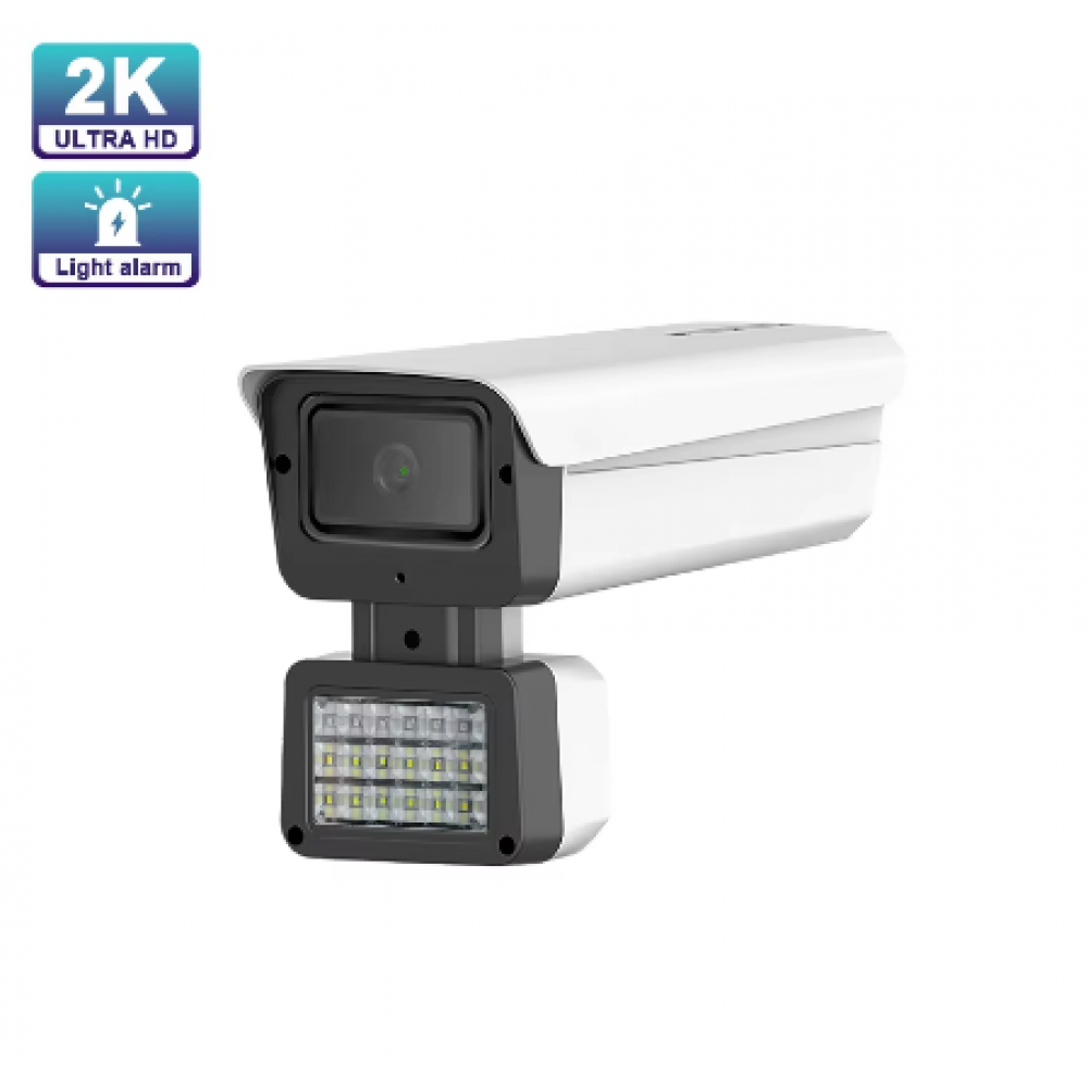 4 MEGAPİKSEL IP  STARLİGHT SİRENLİ BULLET