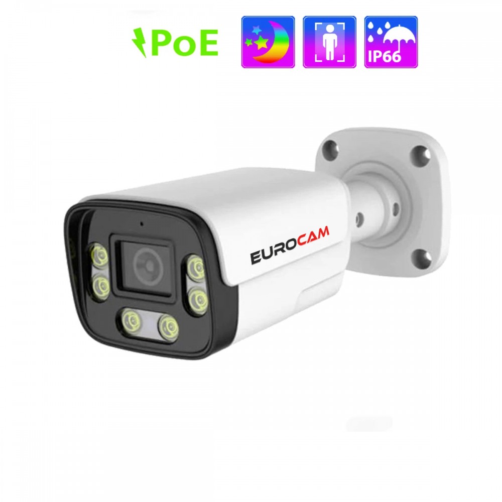 2 MEGAPİKSEL IP SESLİ COLOR DUAL LİGHT BULLET KAMERA