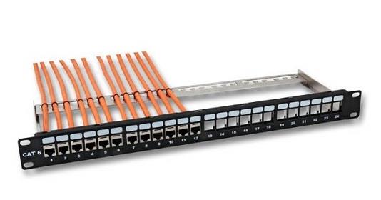 24 PORT BOŞ PATCH PANEL